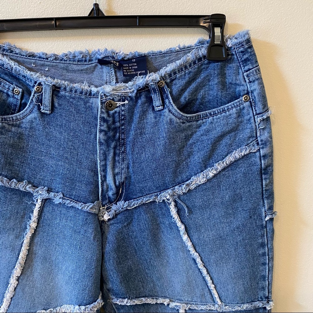 Patchwork low rise jeans - Wild Secret - 13